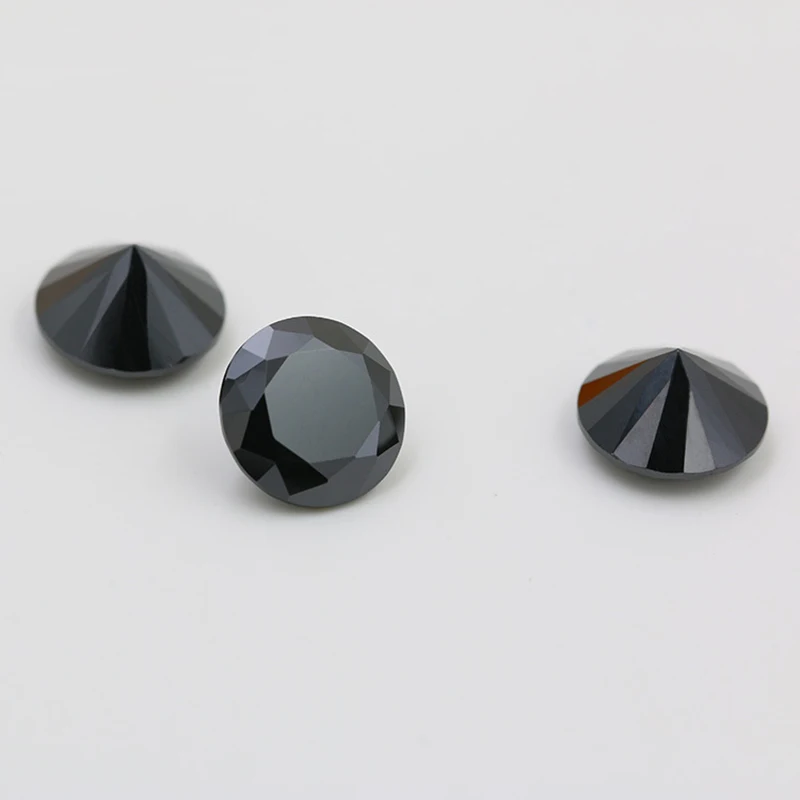 1.0~10.0mm AAAAA Various Color Loose Cubic Zirconia Stone Round Brilliant Cut CZ Stone Synthetic Gems For Jewelry Free Shipping