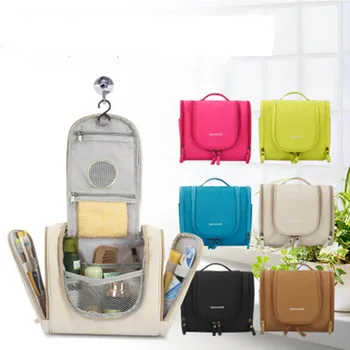 

High Capacity Travel Storage Bag Folding hanging Cosmetic Bag Multipurpose Finishing Portable Wash Bag Storage Organization