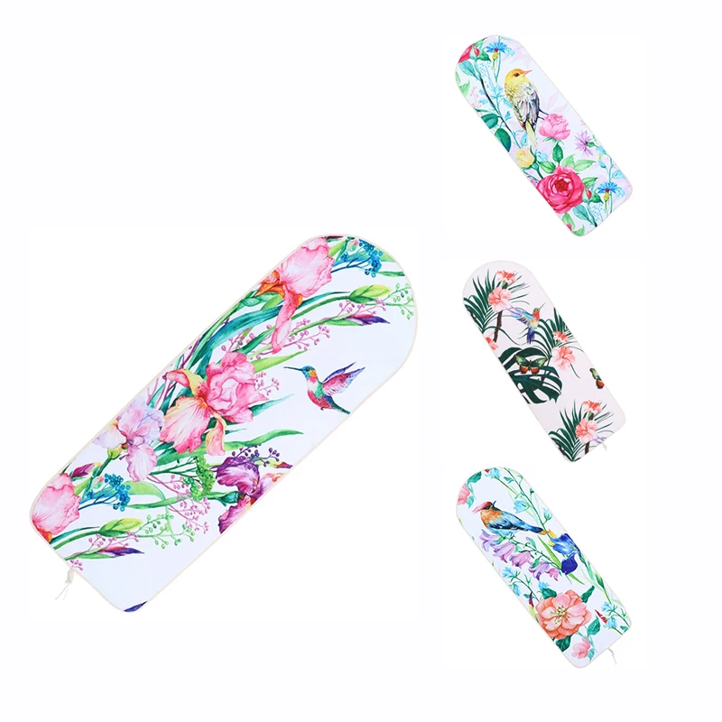 

Ironing Board Cover Heat Resistant Replacement Iron Pad Cover Printing Protective Sheet for Shop Home