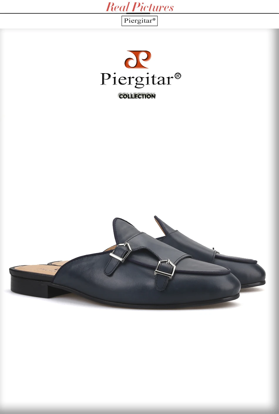 Piergitar/Новый стиль ручной работы мужские кожаные тапочки с металлическим украшением модные вечерние мужские туфли мужские тапочки для