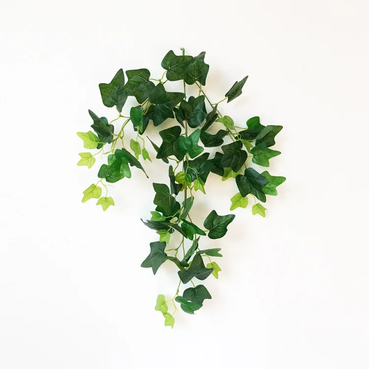 5 piezas de simulacion искусственный hoja de ratian verde ratibano reptil plasstio flor falsa hoja verde jardina Decoration de pared al