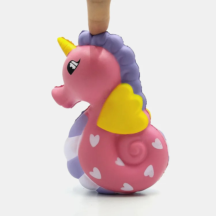 

Creative Pu Hippocampus Toy Cartoon Foaming Memory Foam Simulated Animal Squishy Pink Unicorn Pegasus Currently Available