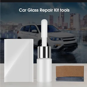 

Transparent Repair Resin Car Windshield Scratch Curing Strips Tool Set