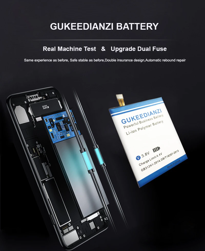 GUKEEDIANZI 4300 мАч литий-полимерный аккумулятор APOLLO Lite для Vernee Apollo Lite/Vernee Apollo/Apollo SD456074PE Новинка