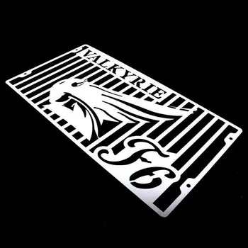 

Chrome Radiator Grill Cover Guard Protector For Honda Valkyrie GL1500 All Years
