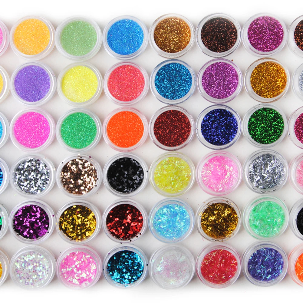 Pro Nail Acrylic Kit Powder Glitter Full Manicure Set