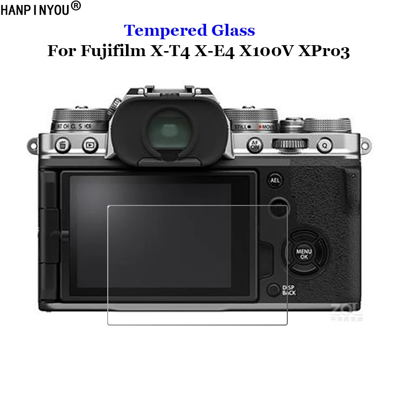 Per Fujifilm Fuji X-E4 X100V X-Pro3 Vetro Temperato Antigraffio 9H 2.5D Pellicola Protettiva Per Schermo Lcd
