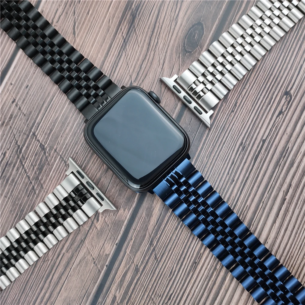 Bullstrap Men's Metal Apple Watch Strap