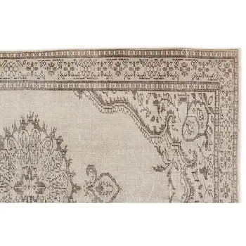 

Handmade Beige Vintage English English Area Rug 166x250 Cm-5'5''X8'2''