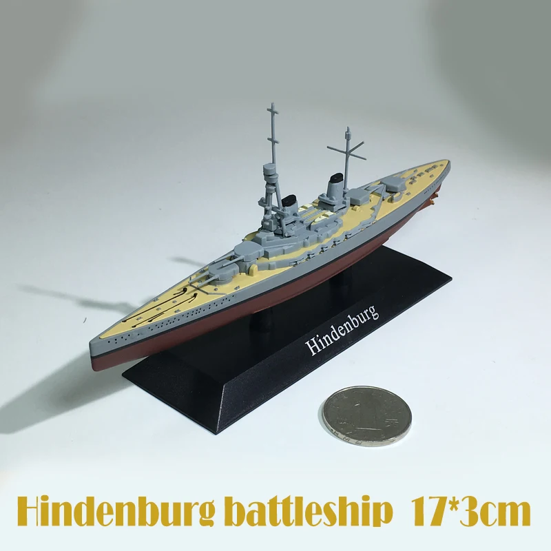 1/1250 линкор мир ришелье модель французского корабля линкор военные энтузиасты коллекция подарок на день рождения для мальчика - Цвет: Hindenburg battleshi