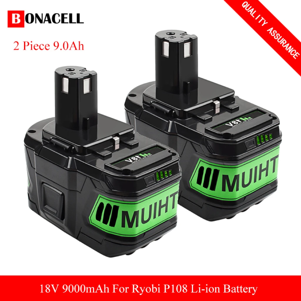 Ryobi 18 Volt Battery One Plus  Battery Ryobi 18v Rb18l50 - 6 0ah 9 P108  18v Plus - Aliexpress