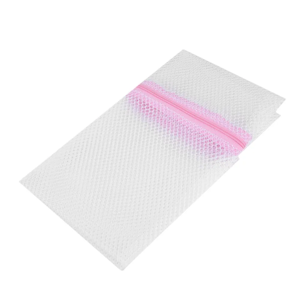 

3 Sizes Zippered Mesh Laundry Wash Bags Foldable Delicates Lingerie Bra Socks Underwear Washing Machine Clothes Protection Net