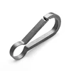 2022 Real Titanium Alloy Men Key Chain Lightweight Creative Titanium Keychain Hanging Buckle Key Holder Rings High-Quality ► Photo 2/6