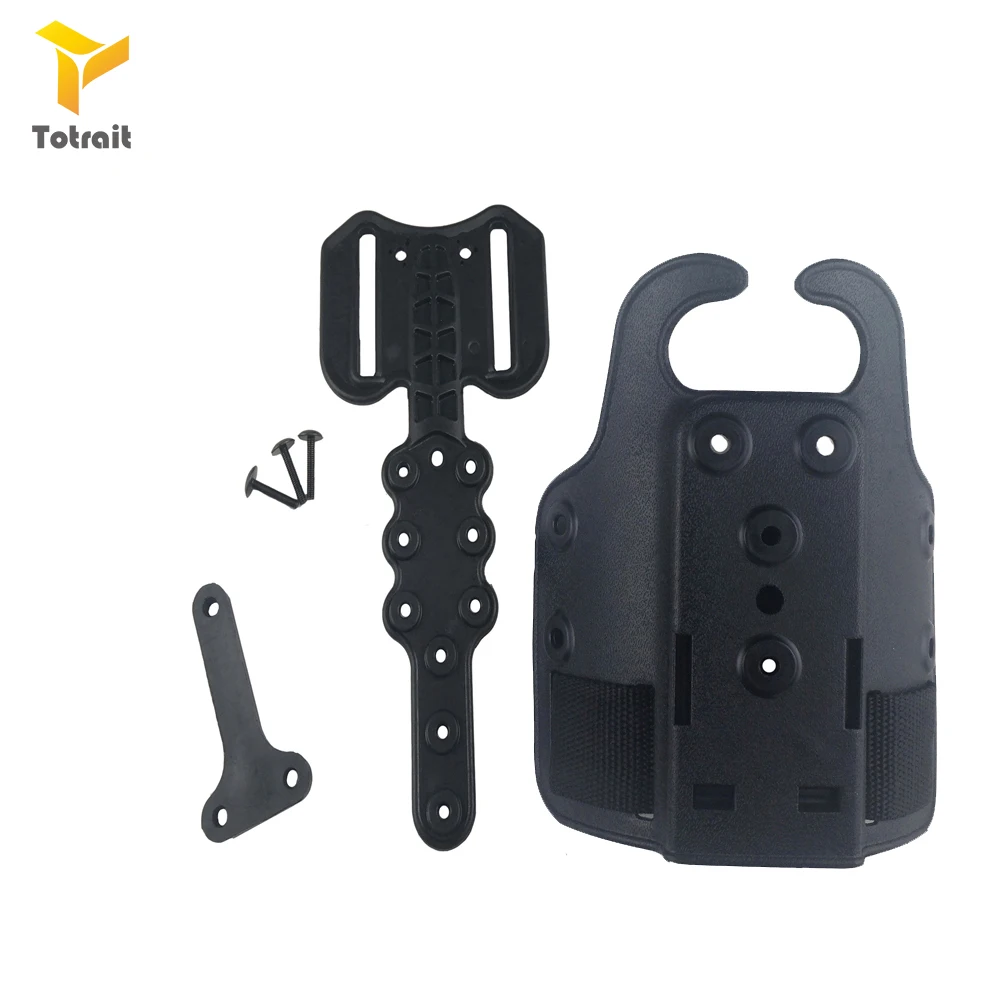 

TOtrait Tactical Holster Platform For Glock 17/19/22/M9/Colt 1911 Pistol Drop Belt Holster Paddle Type Drop Hunting Accessories