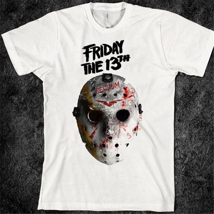 Horror T-Shirt Freddy Krueger Nightmare On Elm Street Halloween Friday 13Th Funny Design Tee Shirt |