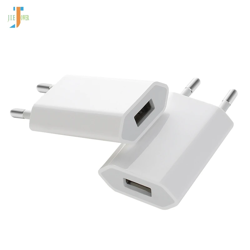 100 шт./лот Европейский USB адаптер питания ЕС вилка настенное зарядное устройство для Iphone для samsung для LG G5 Xiaomi huawei Sony, Nokia