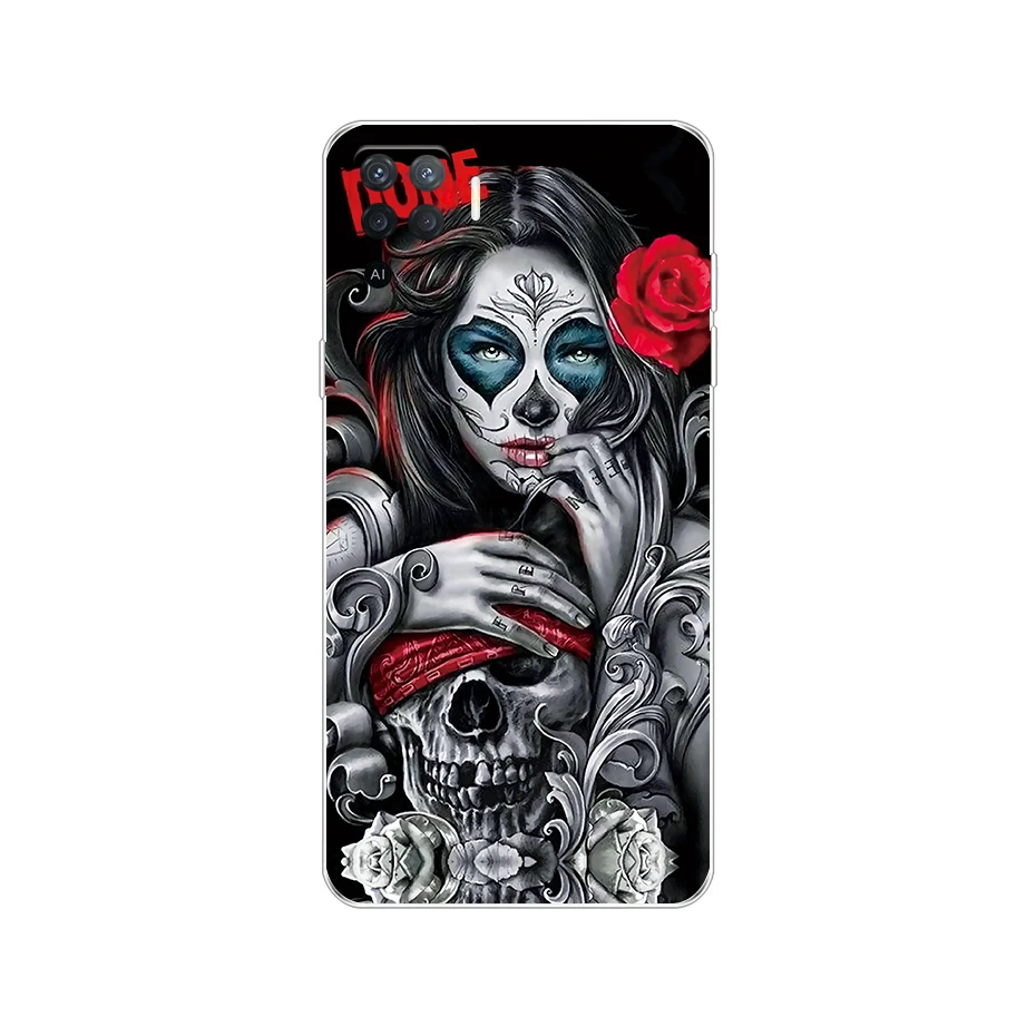 For Oppo A94 5G Case Butterfly Printed Silicone Soft TPU Back Cover For OPPO A94 4G 5G OPPOA94 A 94 CPH2203 CPH2211 Cases Funda cases for oppo cell phone