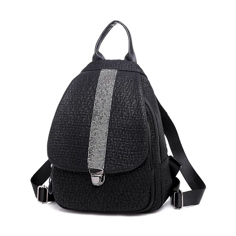 Стильный женский рюкзак из искусственной кожи, корейский стиль, Противоугонный рюкзак, Женская крутая универсальная модная школьная сумка в студенческом стиле