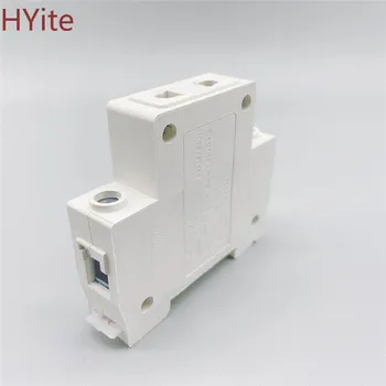 

1P Single One 1 Pole US EU 2 Pin Plug 35mm DIN Rail Mount AC Power ac30 Modular Socket 10-16A 250V AC socket