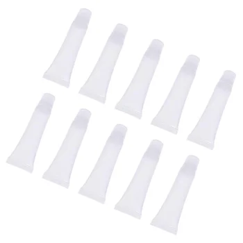 

40pcs Lip Balm Tubes Subpackage 10ML Portable Refillable Lipstick Cosmetic Lip Cream Empty Tubes