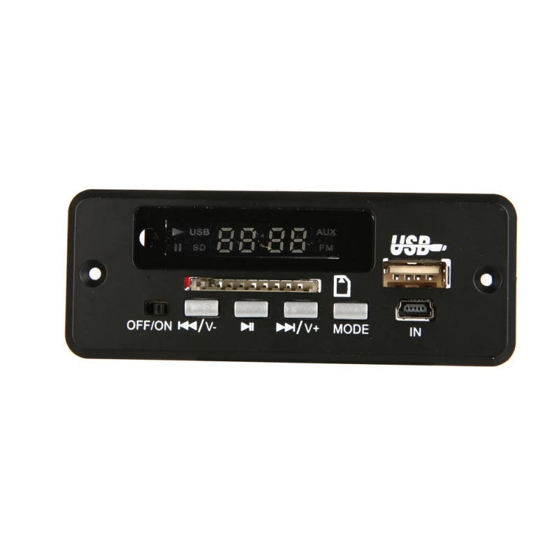 ZTV-CT02B(02EA) цифровой Красный светодиодный дисплей USB TF Радио MP3 аудио модуль с дистанционным управлением