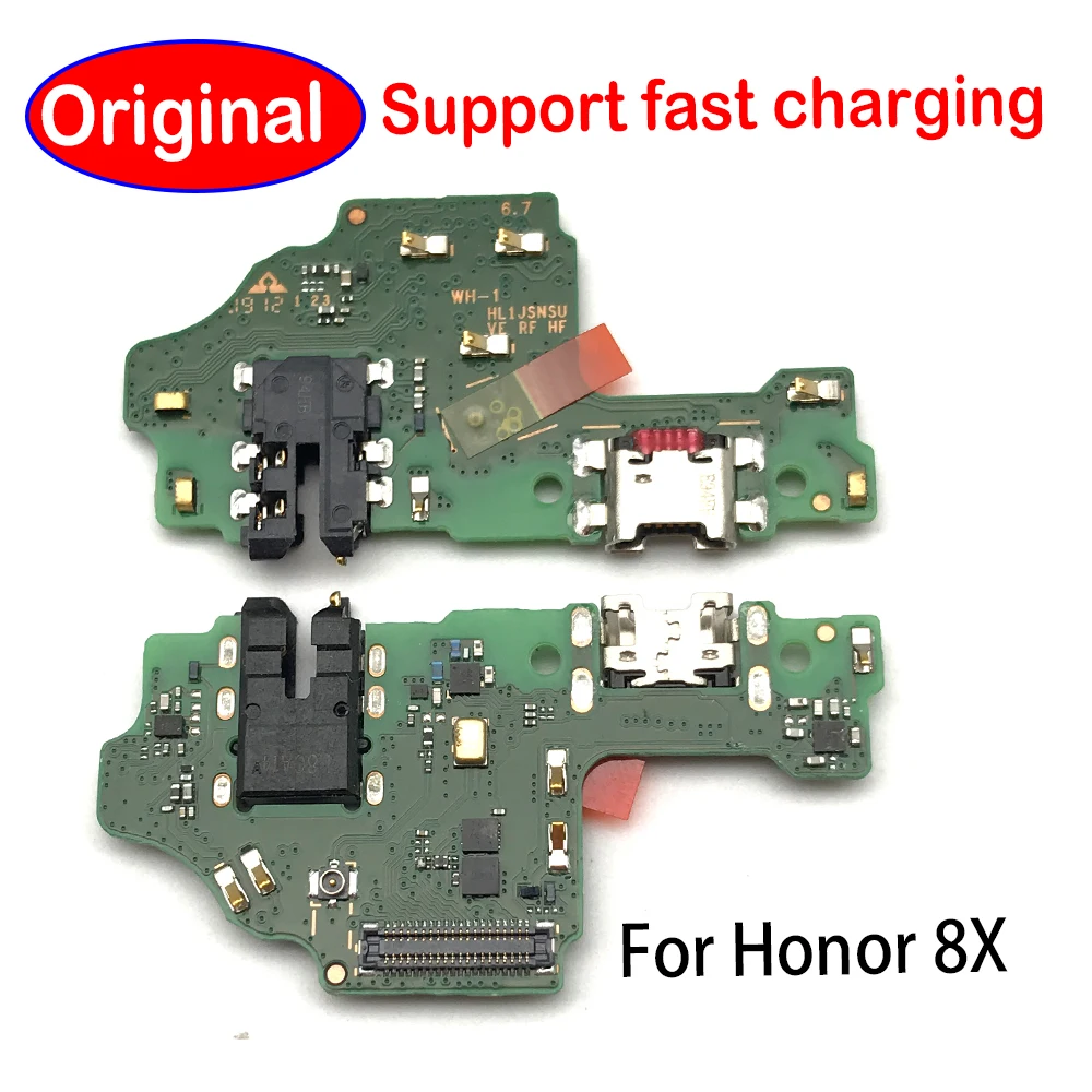 Новинка для Huawei Honor 8X Микрофон Разъем наушников док станция USB зарядный порт