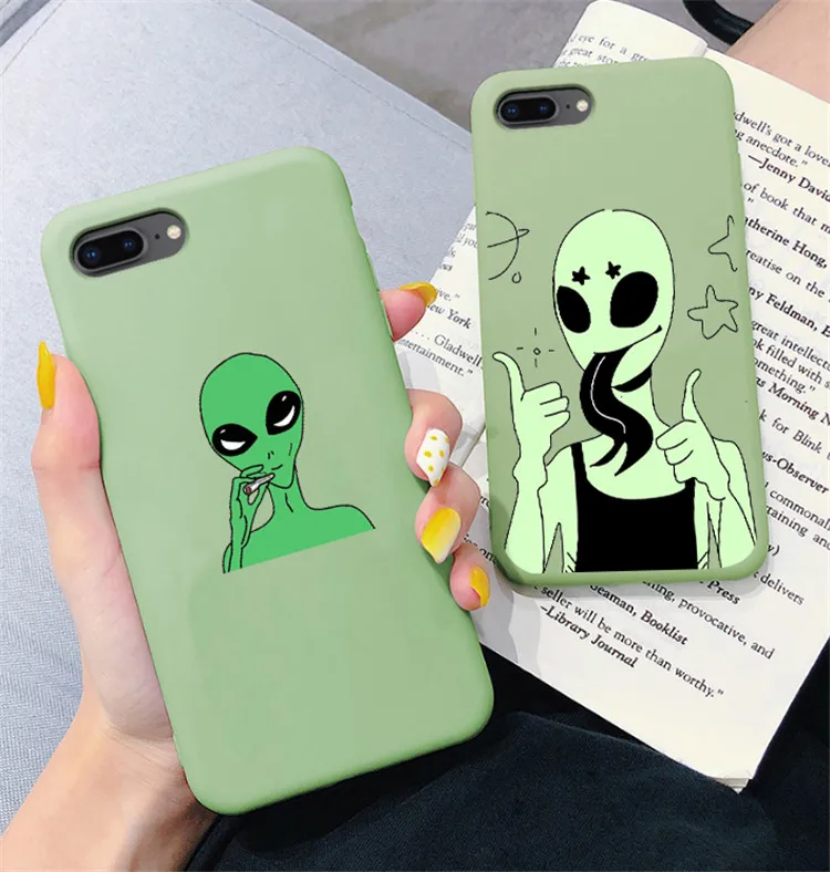 Чехол для телефона ALIEN POP ART Для iPhone 11 pro XR 7 Plus XS 10 силиконовый чехол 6 S 8 SE Max |