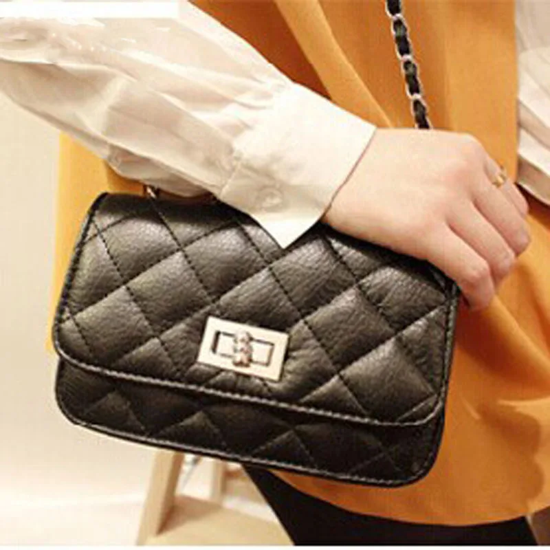 

2017 Korean-style Ladies' Pu Crossbody Bag Women's Fashion Handbag Stall Supply of Goods