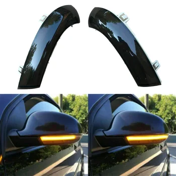 

2pcs Car Dynamic LED Turn Signal Rearview Mirror Indicator Light for Golf 5 MK5 Passat B6 Sharon Turn Signal
