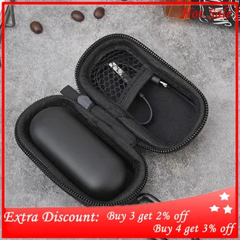 

Portable Zipper Pouch Dust/ Shockproof Hard Protective Case Storage Bag For Huawei FreeBuds For Honor Flypods Lite Youth Version