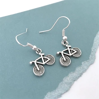 

Bike Earrings, Bicycle Earrings, Cycling Earrings, Dangle Earrings, Mountain Bike Jewelry, Bicycle Themed Gifts, Biking Gifts