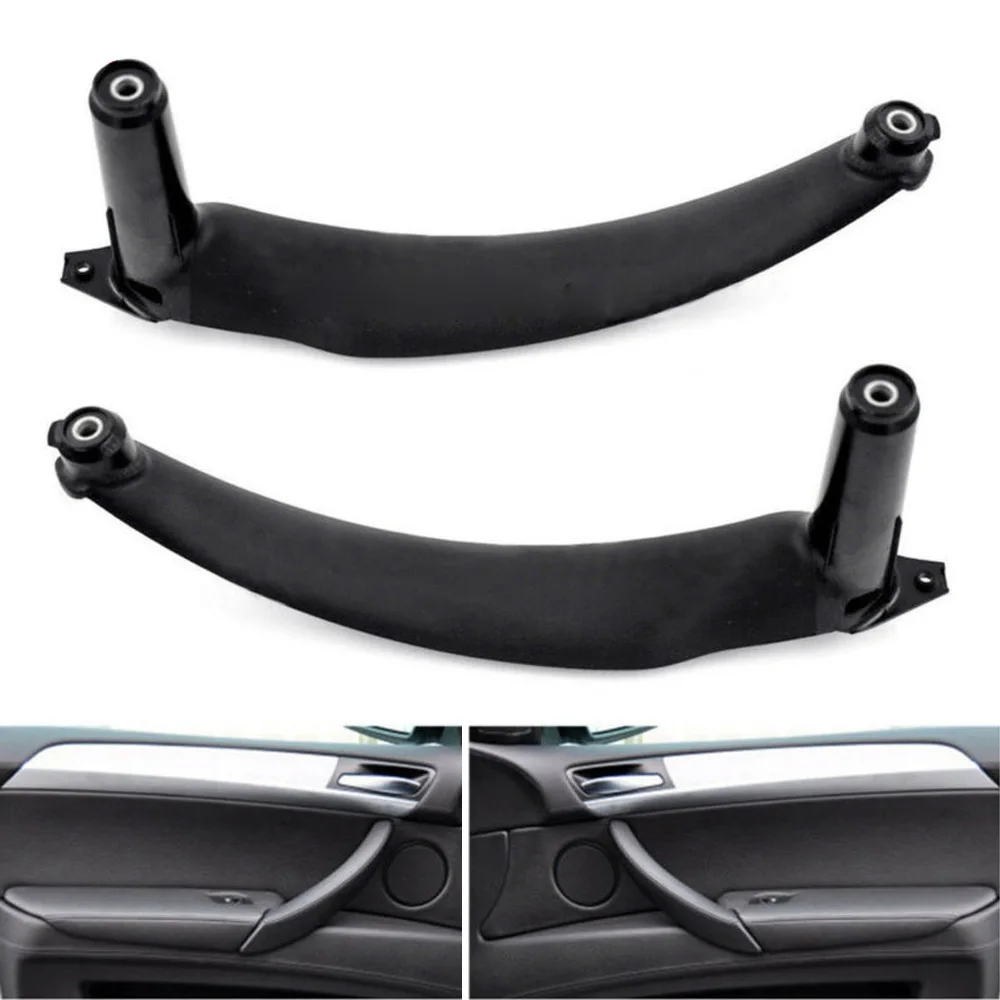 

Inner Door Panel Handle Pull Trim Cover Left Right Parts Set Kit For BMW E70 X5