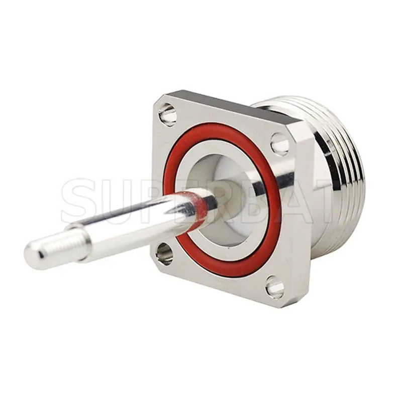 Female Panel Mount RF Coaxial Connector for RG402 Cable