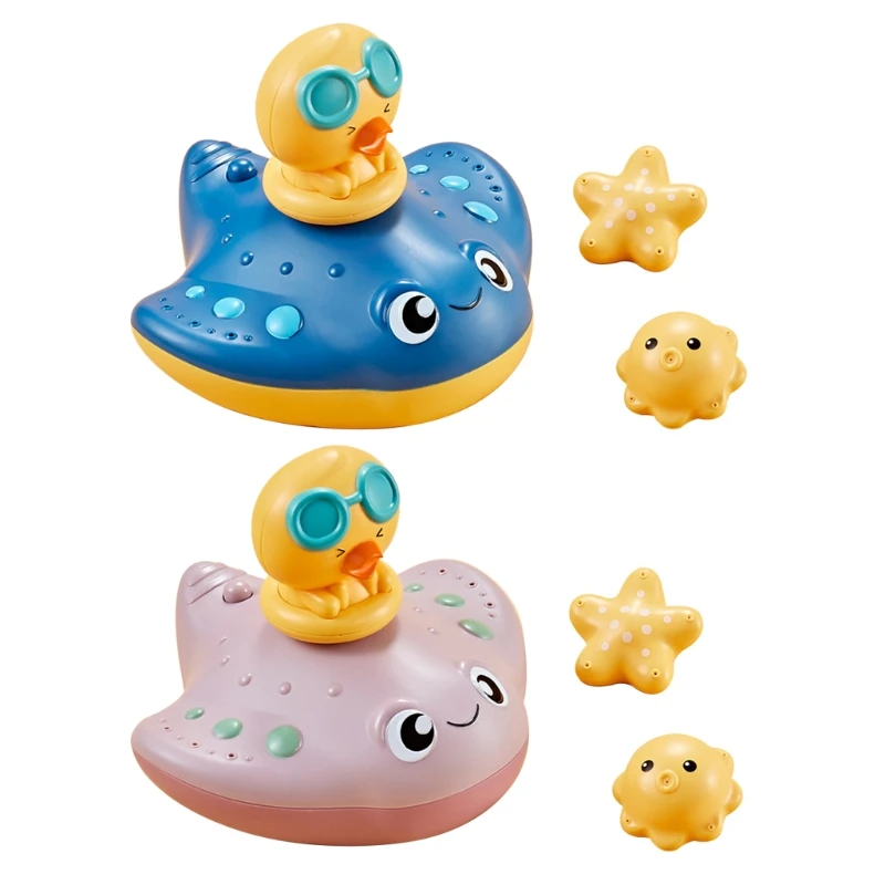 

Baby Bath Toy Water Toy Spray Water Column Floating Bathing Toy Pool Water Spray Toy for 1 Year Baby Children Party Gift 69HE