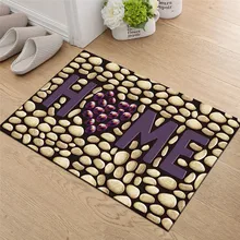 Домашний коврик с буквенным принтом, коврик для комнаты, коврики для дома, Противоскользящий коврик для входной двери, маслостойкий ковер для кухни