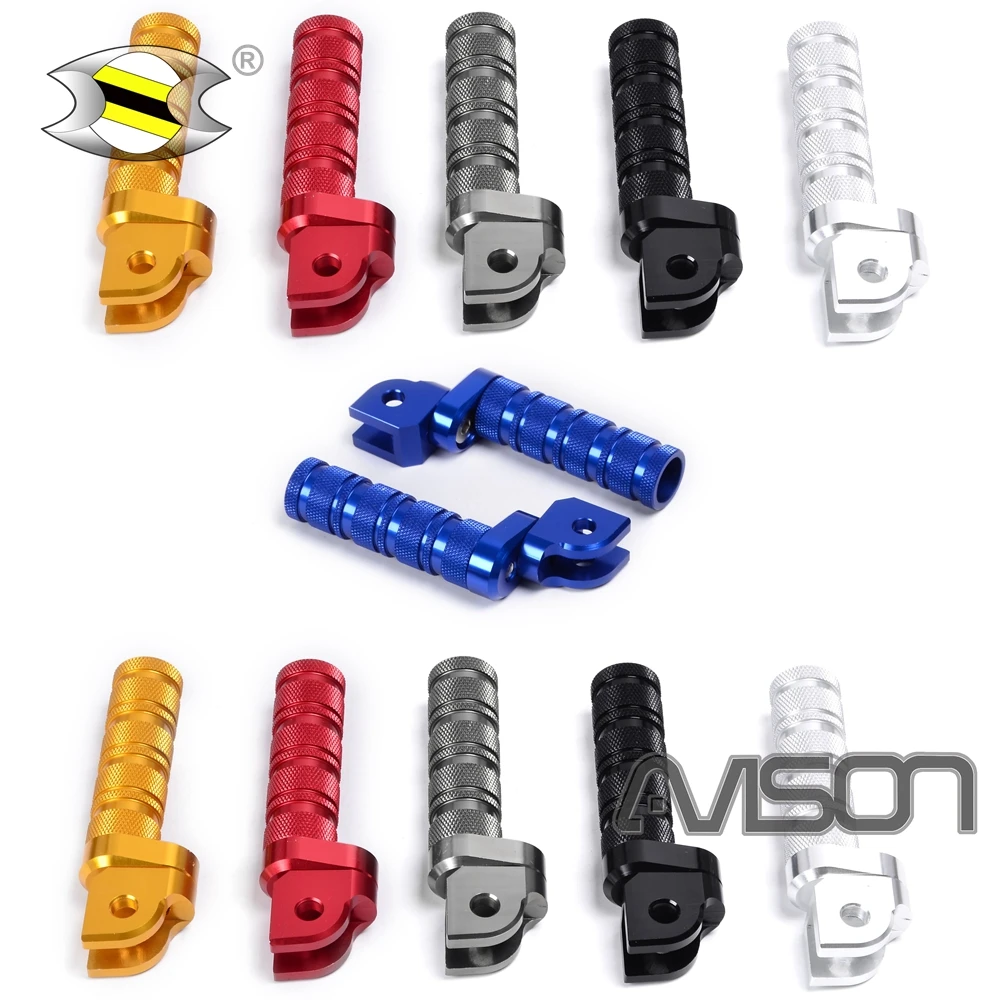 Для Honda CBR500R 13-14 CBR600RR 03-06 MSX125 CB1100 Передние Подножки подставки для ног мотоциклетные подножки Rider подножки педали ЧПУ