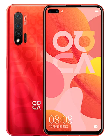 Предпродажный huawei Nova 6 5G смартфон 40MP AI камера s 32MP фронтальная камера 6,57 ''полный экран Kirin 990 Android 10 Скидка 600 руб. /. При заказе от 5500 руб. /Промокод: newyear600 / Количество ограничен - Цвет: Orange