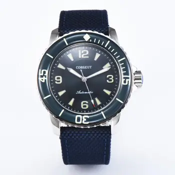 

Miyata 8215 Corgeut 45mm designer sports clock luxury top brand mechanical luminous hands automatic winding retro men's watch