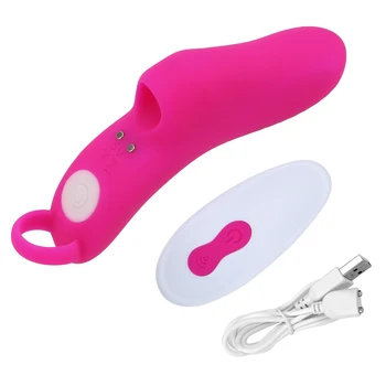 Clitoris Stimulator G Spot Massage Wireless Remote Control Finger Vibrator Female Masturbator 9 Frequency Sex Toys for Women 3
