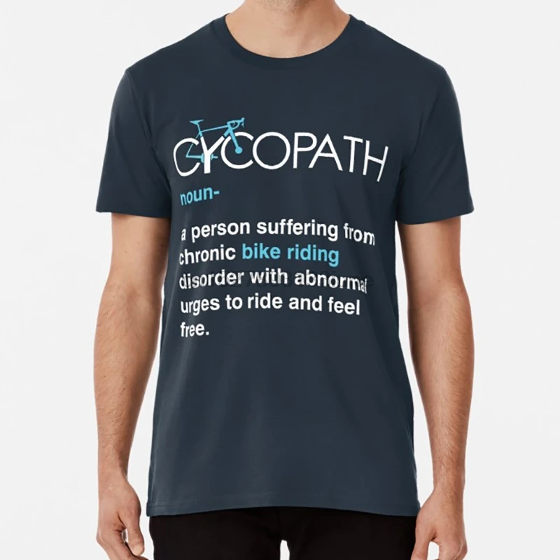 Cycopath Funny Cycling T shirt cycling cyclist funny cycopath noun mountain road biker adventure wheel |
