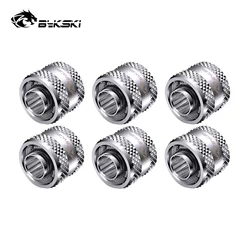 Bykski – raccords de tubes souples 10x13MM,10x16MM,13x19MM, tuyau G1/4 ", connecteur de construction pour refroidissement d'eau, B FT3/4 TN/K V2, 6 pièces 