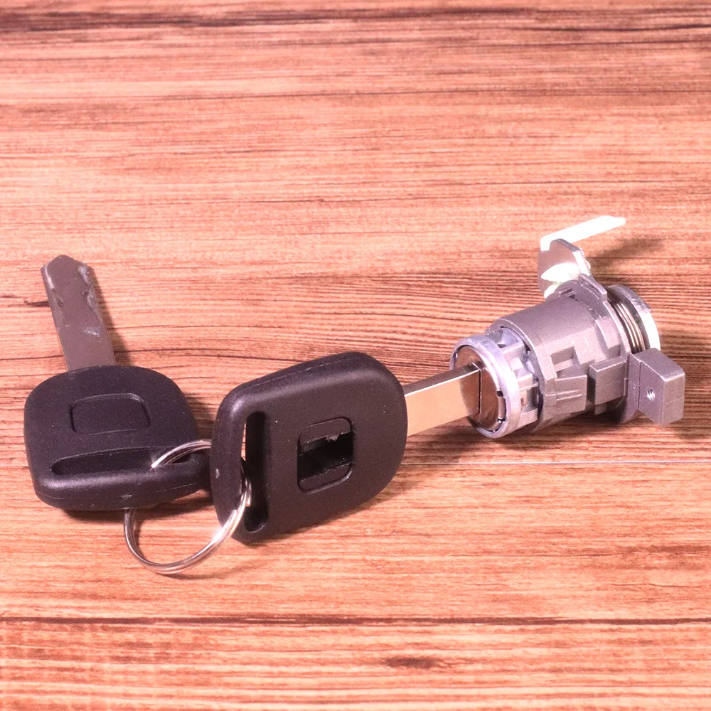Metal Door Lock Cylinder With Key 72185-S9A-013 72185S9A013 Fit for Honda CR-V Honda Element 2004 2005 2006 Car Accessories (3)