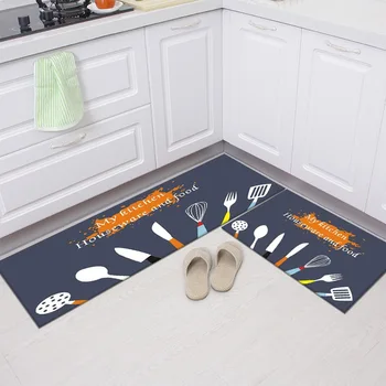

Bubble Kiss Oil-Proof Kitchen Carpet Home Bedside Area Rugs For Bedroom Decor Hallway Floor Mat Absorbent Non-Slip Kitchen Mat