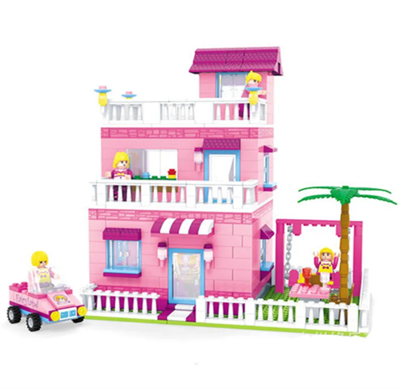 

AUSINI Princess Series Building GIRL'S DIY Assembled Toys 24801 24802 24805 24807