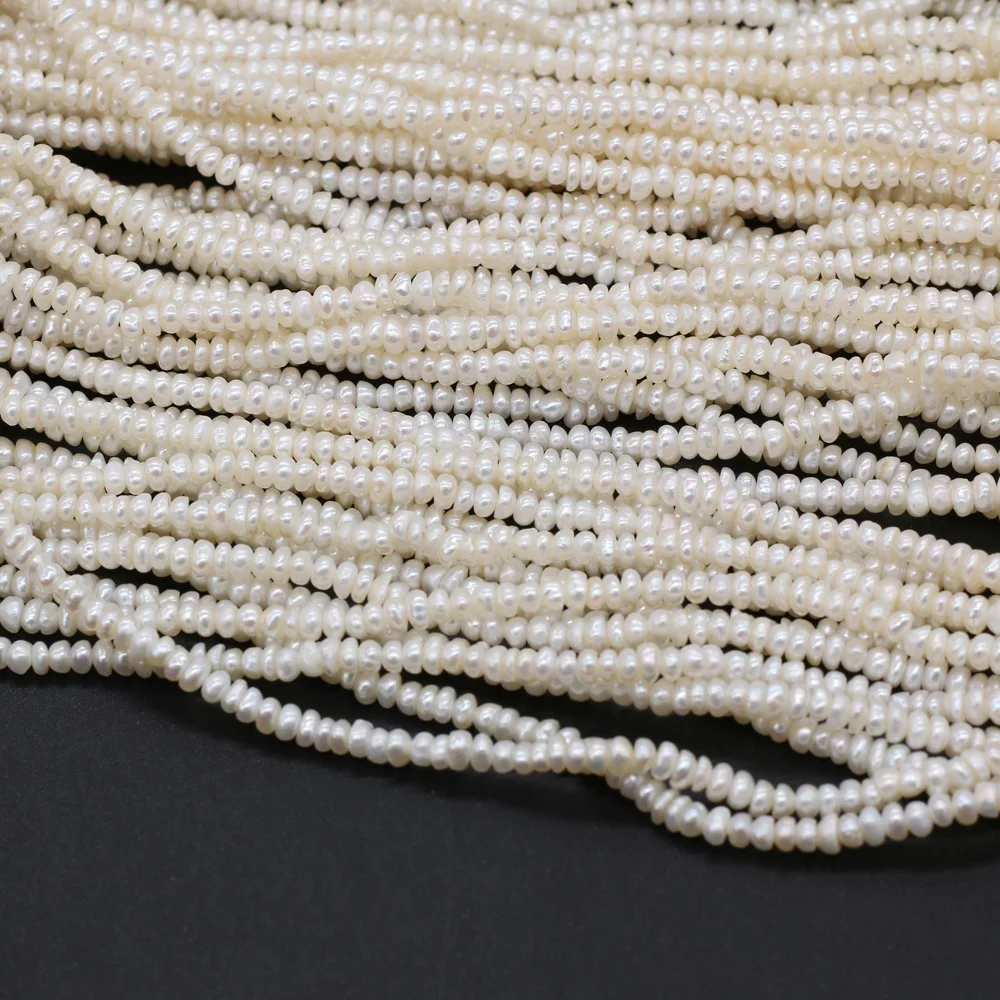 Filo di Perline da 40 M/rotolo, Perle di Perle Artificiali Diametro 4 Mm Fai da Te, Arte, Artigianato, Ornamenti, Tende, Perline, Per Matrimoni, Eventi, Festival, Feste, Decorazioni(Beige