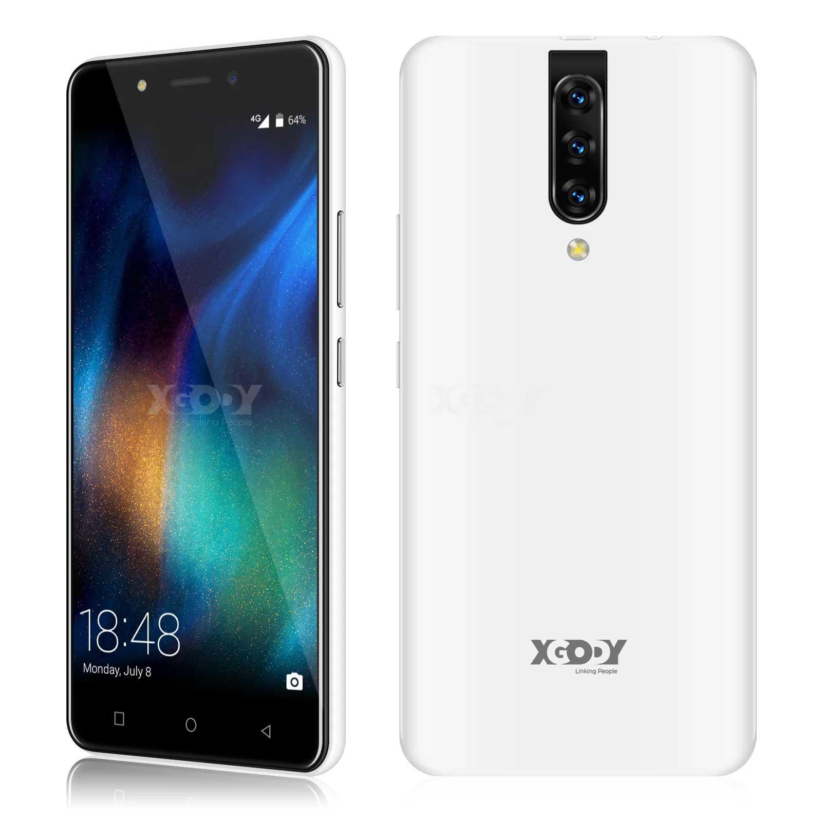 XGODY K20 4G смартфон 5," 18:9 Android 9,0 2 Гб 16 Гб MTK6737 четырехъядерный Dual Sim 5MP камера 2800 мАч WiFi мобильный телефон