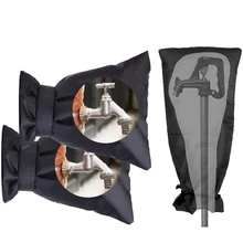 WSFS Горячая крышка крана для зимы, открытый кран крышка, Utside садовый кран носки для защиты от замерзания предотвращает внешний сад W