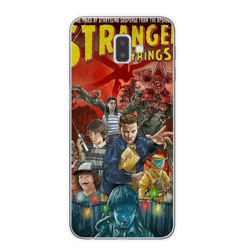 Странные Вещи Сезон 3 DEMOGORGON HUNTER Мягкий ТПУ чехол для телефона чехол для samsung J3 J5 J7 J4 J6 Plus Note 10 Pro