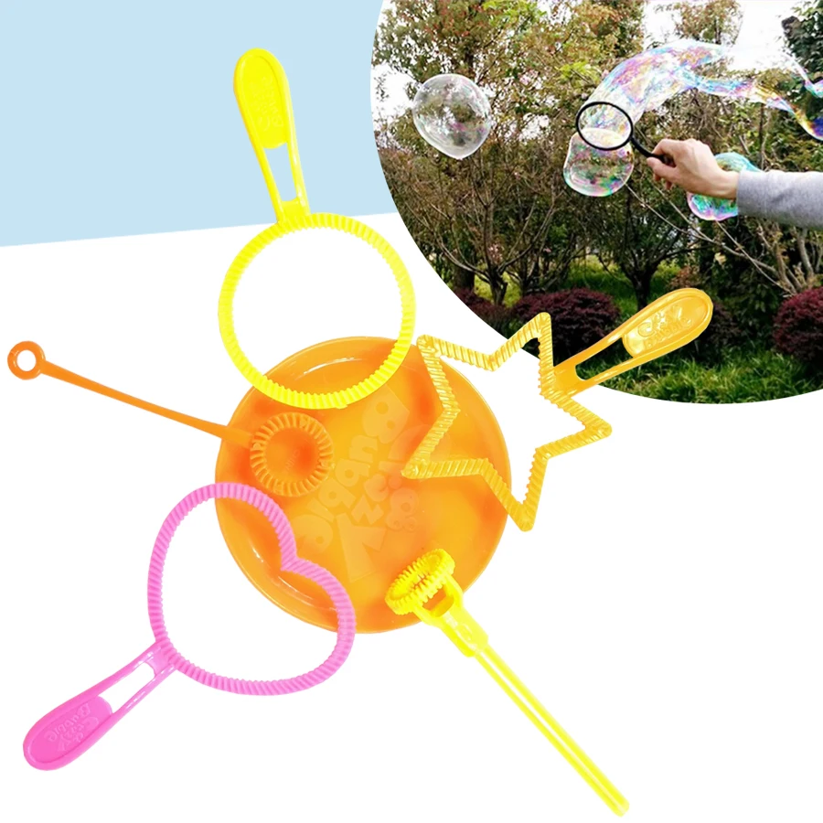 

6PCS Random Water Blowing Toys Bubble Soap Bubble Blower Outdoor Kids Toys Parent-child Exchange interactive toy wholesale DS29