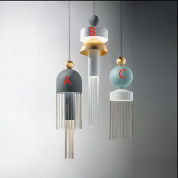 

modern deco chambre luminaria pendente rope Home Decoration E27 Light Fixture LED pendant lights hanging lamp